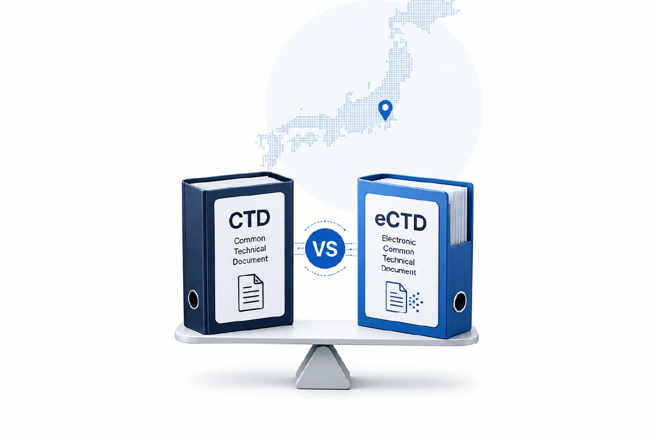 CTD vs eCTD for Japan Submissions: What Format Does PMDA Require?