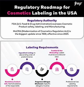 Regulatory Roadmap for Cosmetics Labeling in the USA