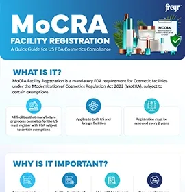 MoCRA Facility Registration - A Quick Guide for US FDA Cosmetics Compliance