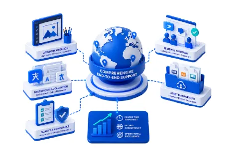 Accelerating Global Artwork Operations Through Comprehensive End-to-End Support 