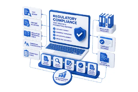 Accelerating Regulatory Compliance Through Comprehensive Text Review and Formatting Support