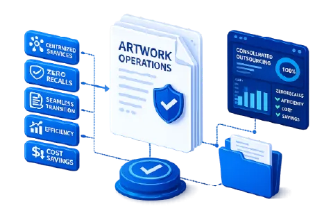 Enabling Zero Artwork Recalls and Significant Cost Savings Through a Consolidated Outsourcing Model